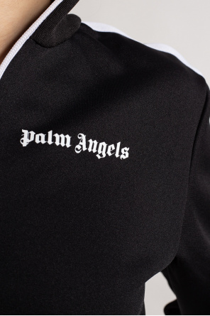 Palm Angels Sweat Shirt à Zip Full Noir