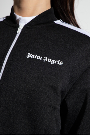 Palm Angels spray-print detail hoodie