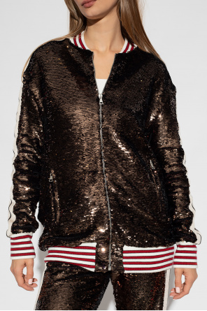 Palm Angels Bomber jacket with sequins
