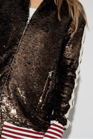 Palm Angels Bomber jacket with sequins