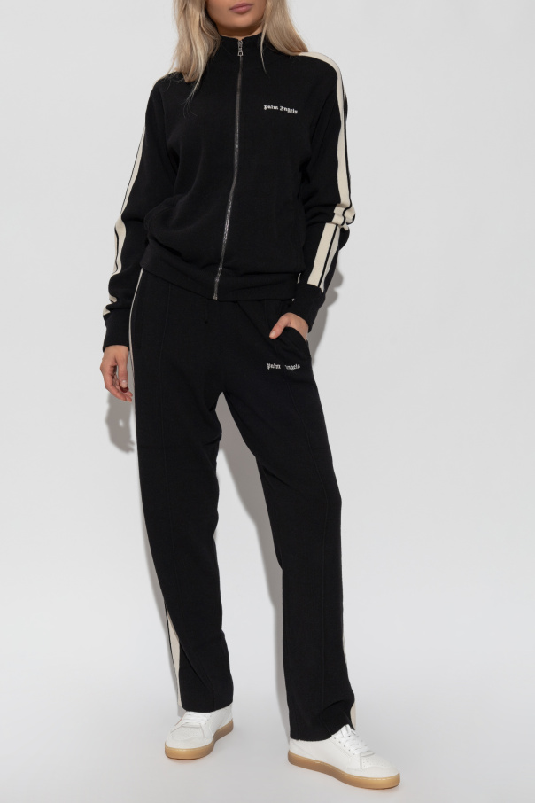 Palm Angels Cardigan with embroidered logo