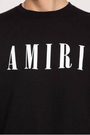 Amiri Blue sweatshirt with logo
