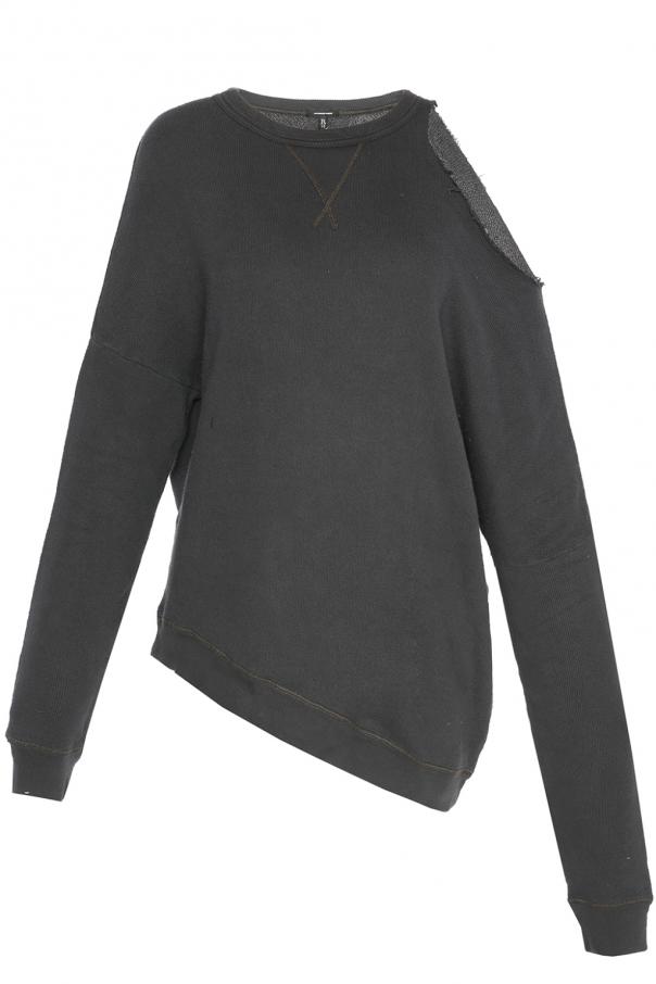 R13 Asymmetrical sweatshirt