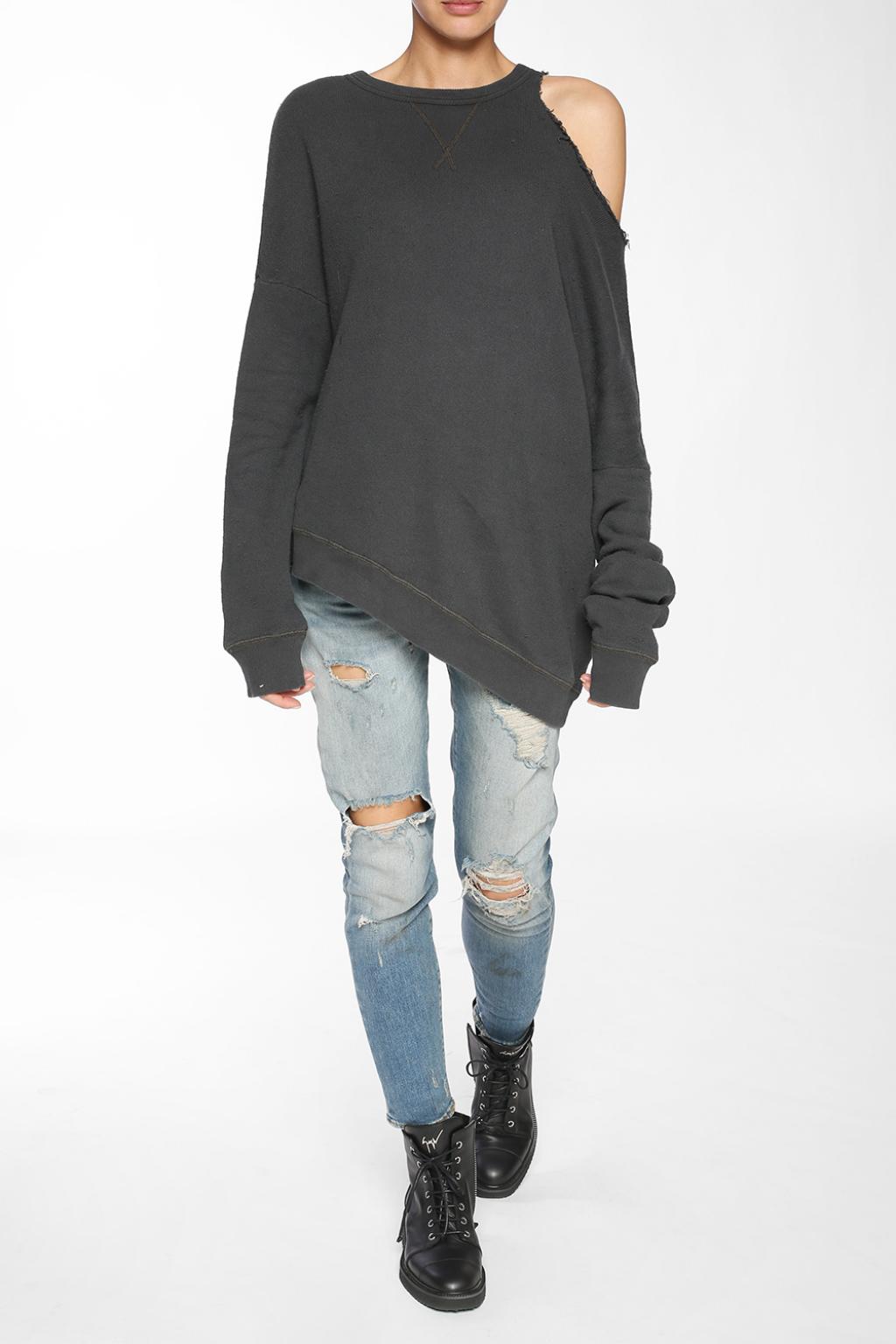 R13 Asymmetrical sweatshirt