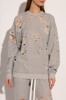 R13 Distressed sweatshirt