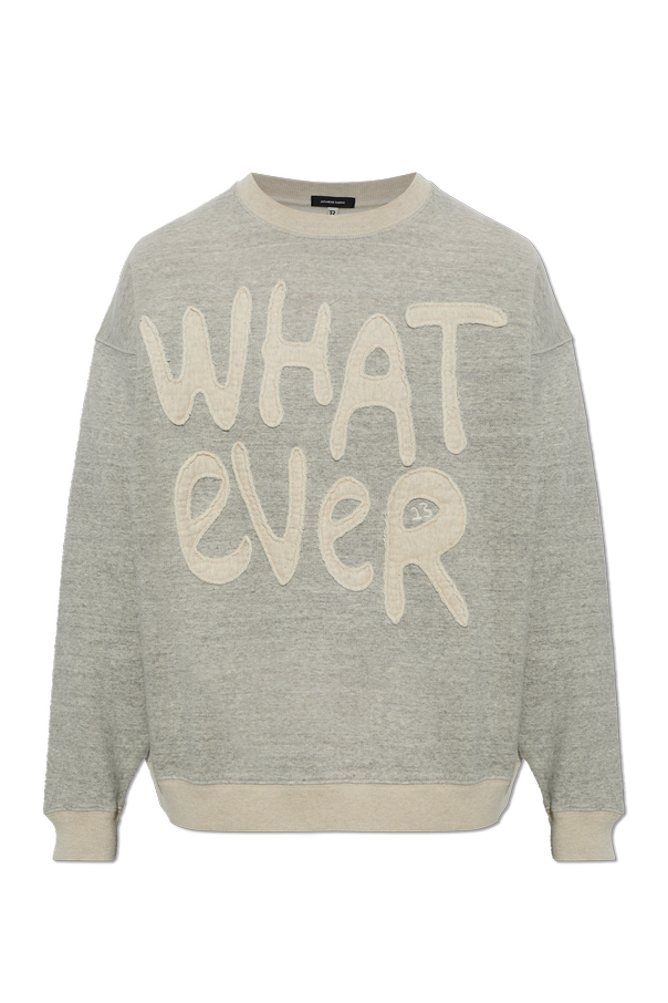 Cotton sweatshirt with crew neck od R13