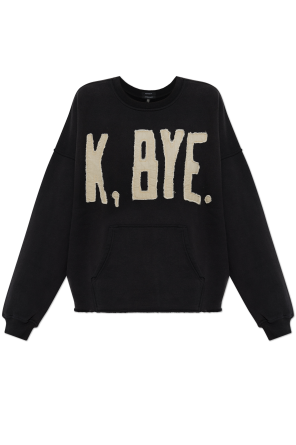 Oversize-Sweatshirt mit Vintage-Effekt