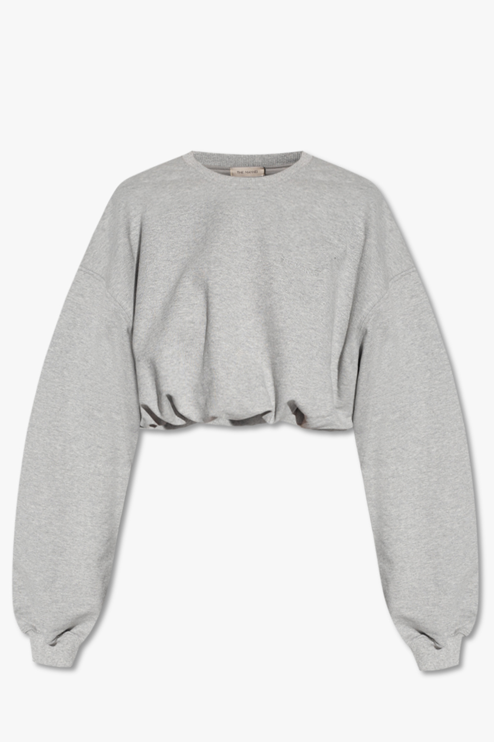GenesinlifeShops Canada - gray applique essentials fog 3d silicon clothing  charcoal - Grey 'Wula' sweatshirt The Mannei
