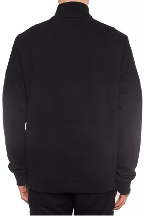 AllSaints ‘Raven’ Black sweatshirt with logo