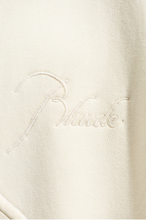 Rhude club collar cotton shirt