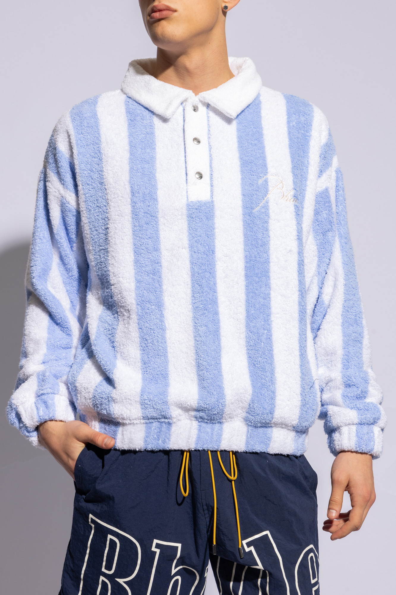 Rhude Sweatshirt with collar