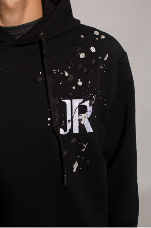 John Richmond TEEN pompom-detail puffer jacket