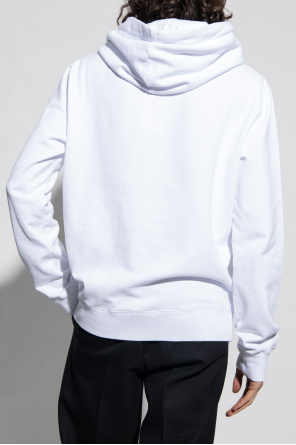 Lanvin hoodie half-zip with logo