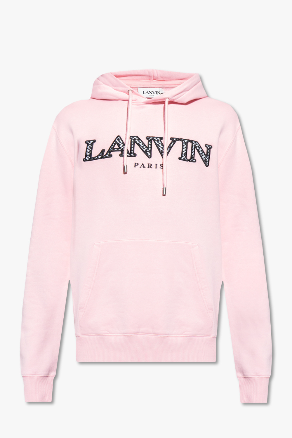 Lanvin Tommy Hilfiger T-shirt confort avec bande à logo sur le côté Noir