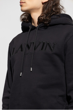 Lanvin hoodie 3D-logga with logo