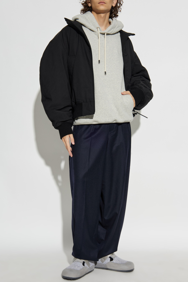 Lanvin Sweatshirt mit gesticktem Logo