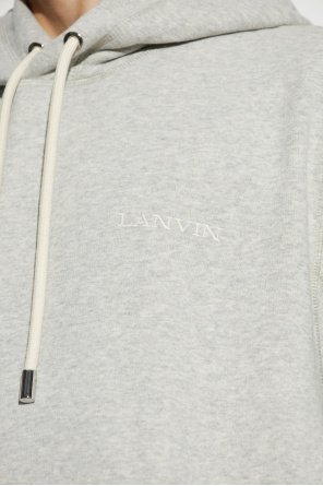 Lanvin Sweatshirt mit gesticktem Logo