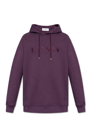 Hoodie with logo od Lanvin