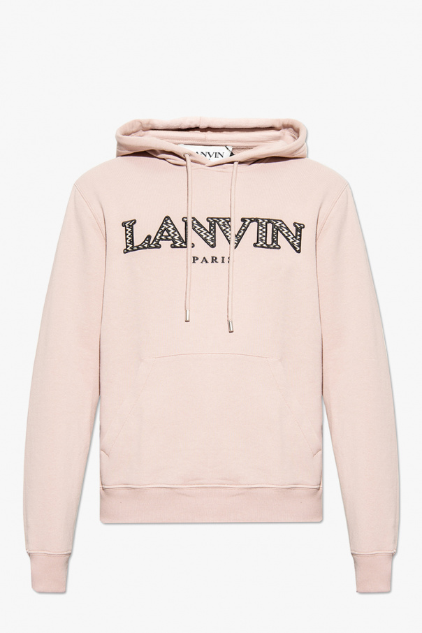 Lanvin GCDS Wool Blend Sweater With Contrasting Logo Detail