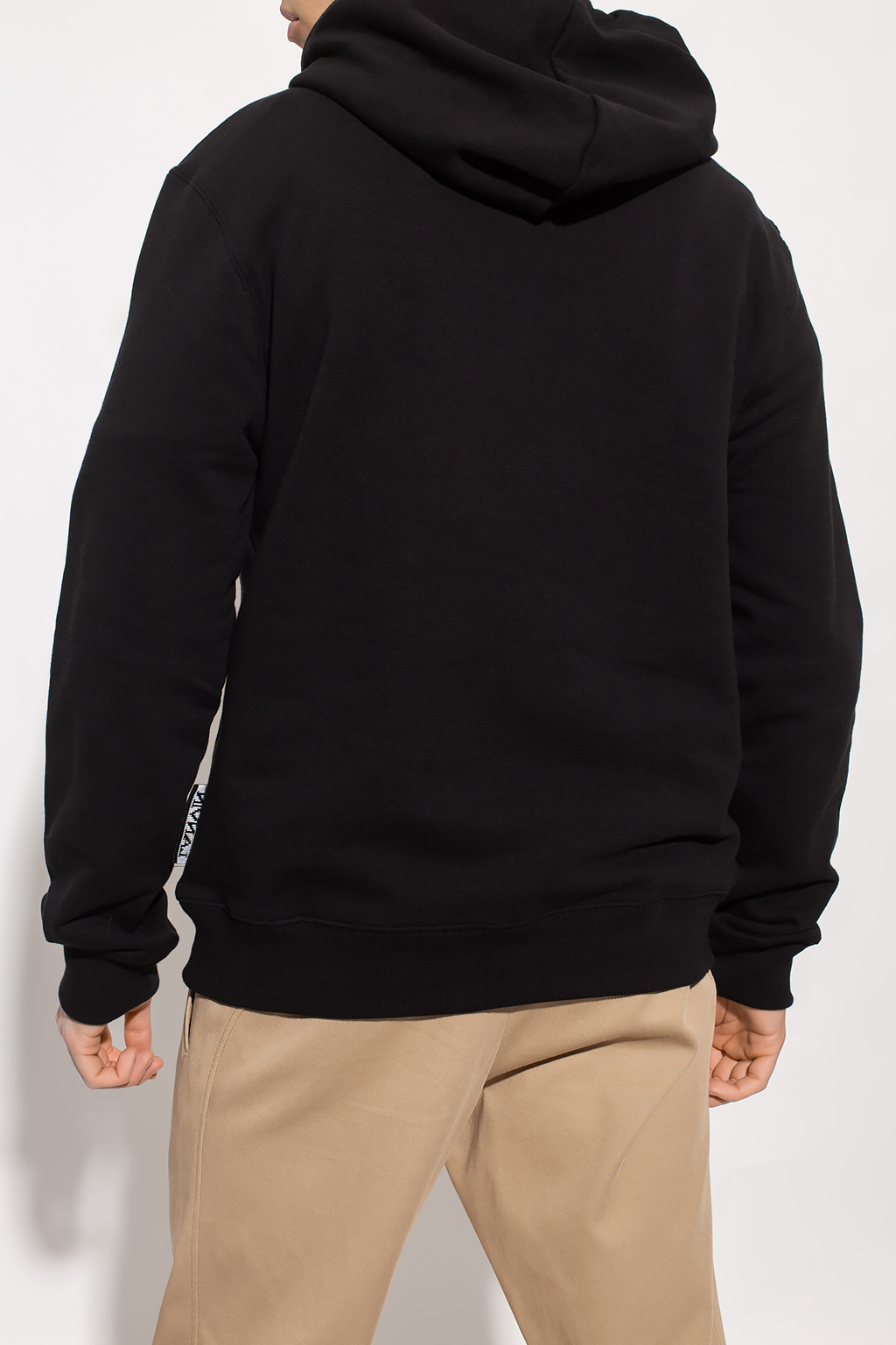 Lanvin waist hoodie with patch