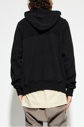 Rick Owens Sweatshirt de algodão com capuz