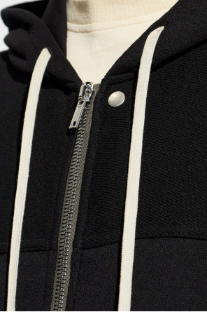 Rick Owens Sweatshirt de algodão com capuz