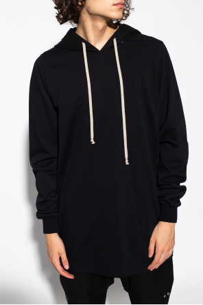 Rick Owens Jersey back hoodie