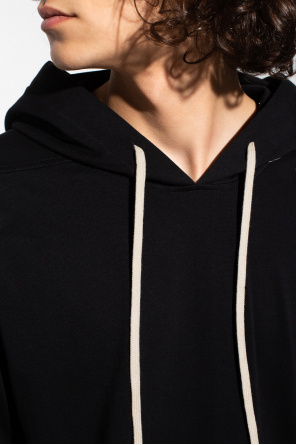 Rick Owens Jersey back hoodie