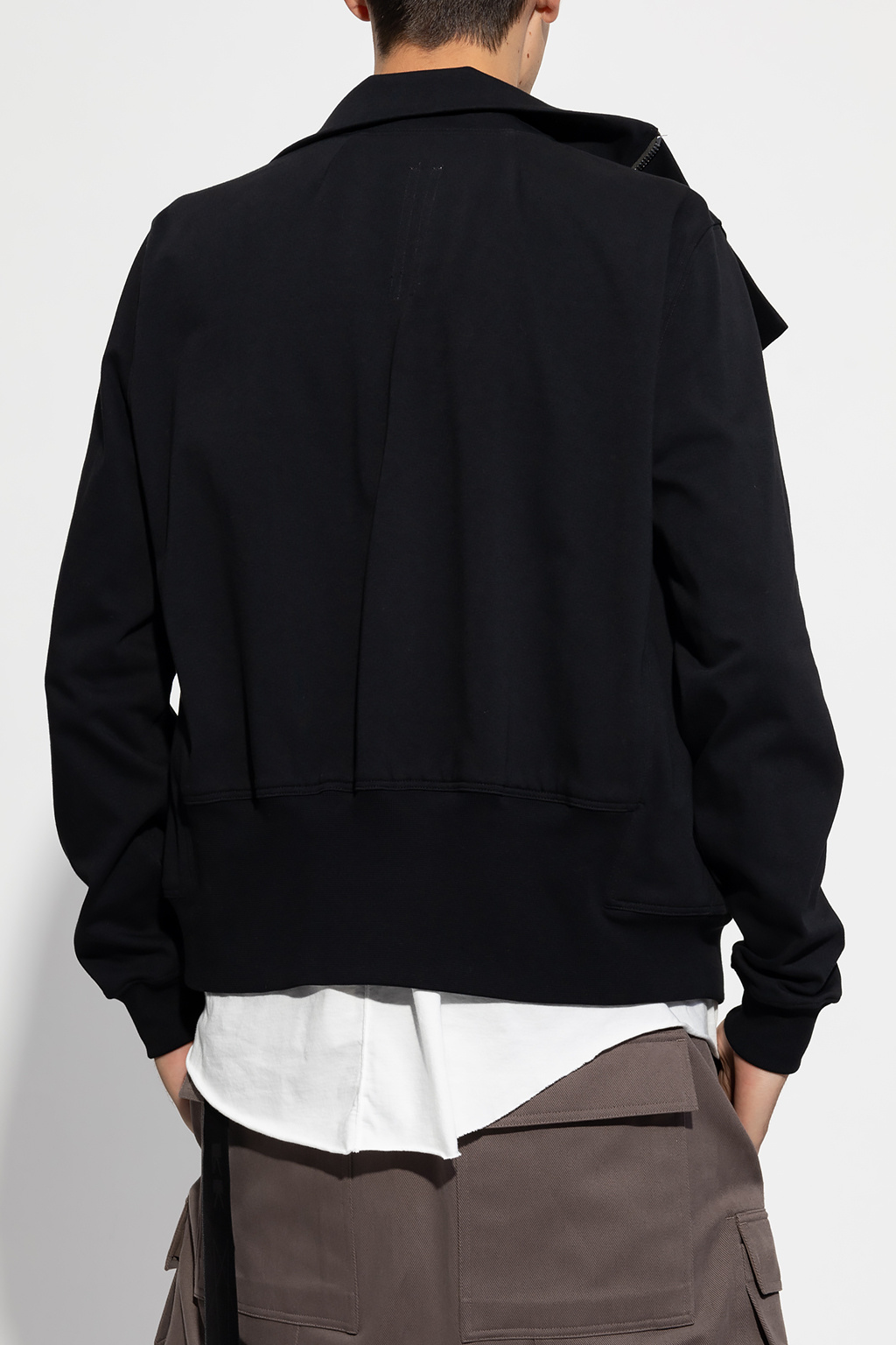 Rick Owens Sweatshirt with standing collar