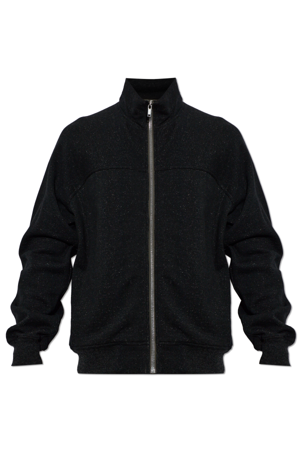 Sweatshirt with a stand-up collar od Rick Owens