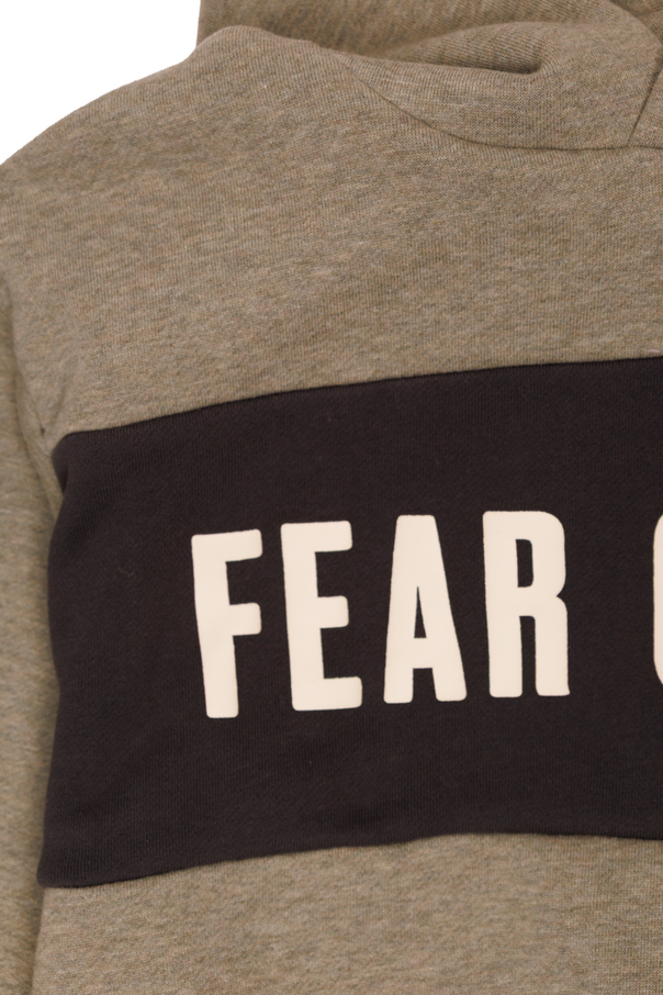 Fear Of God Essentials Kids Bawełniana bluza z kapturem