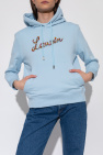 Lanvin hoodie cropped with logo