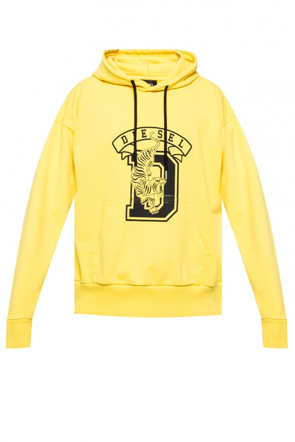 diesel yellow sweatshirt