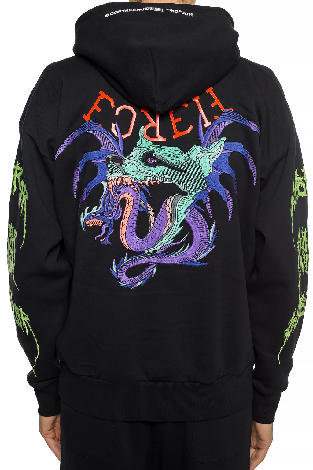 diesel dragon hoodie