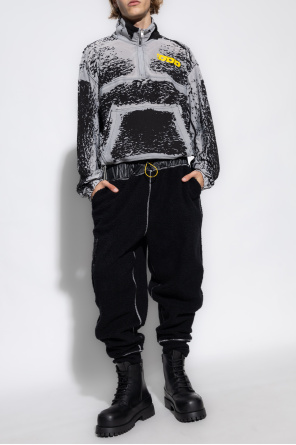 Bluza z logo ‘s-alute’ od Diesel