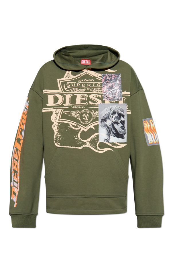 Diesel Sudadera con capucha S-BAXT-HOOD-R1