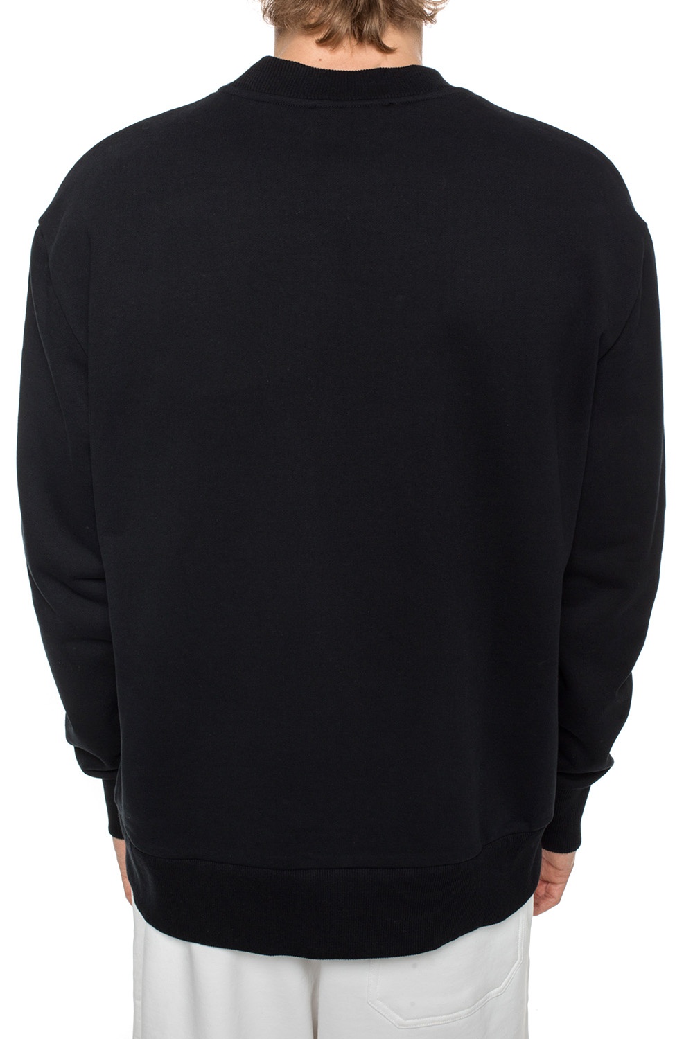 black branded sweatshirt