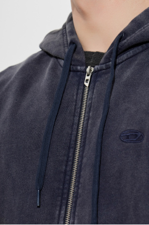 Diesel Mikina „S-BOXT-HOOD-ZIP-DEN“