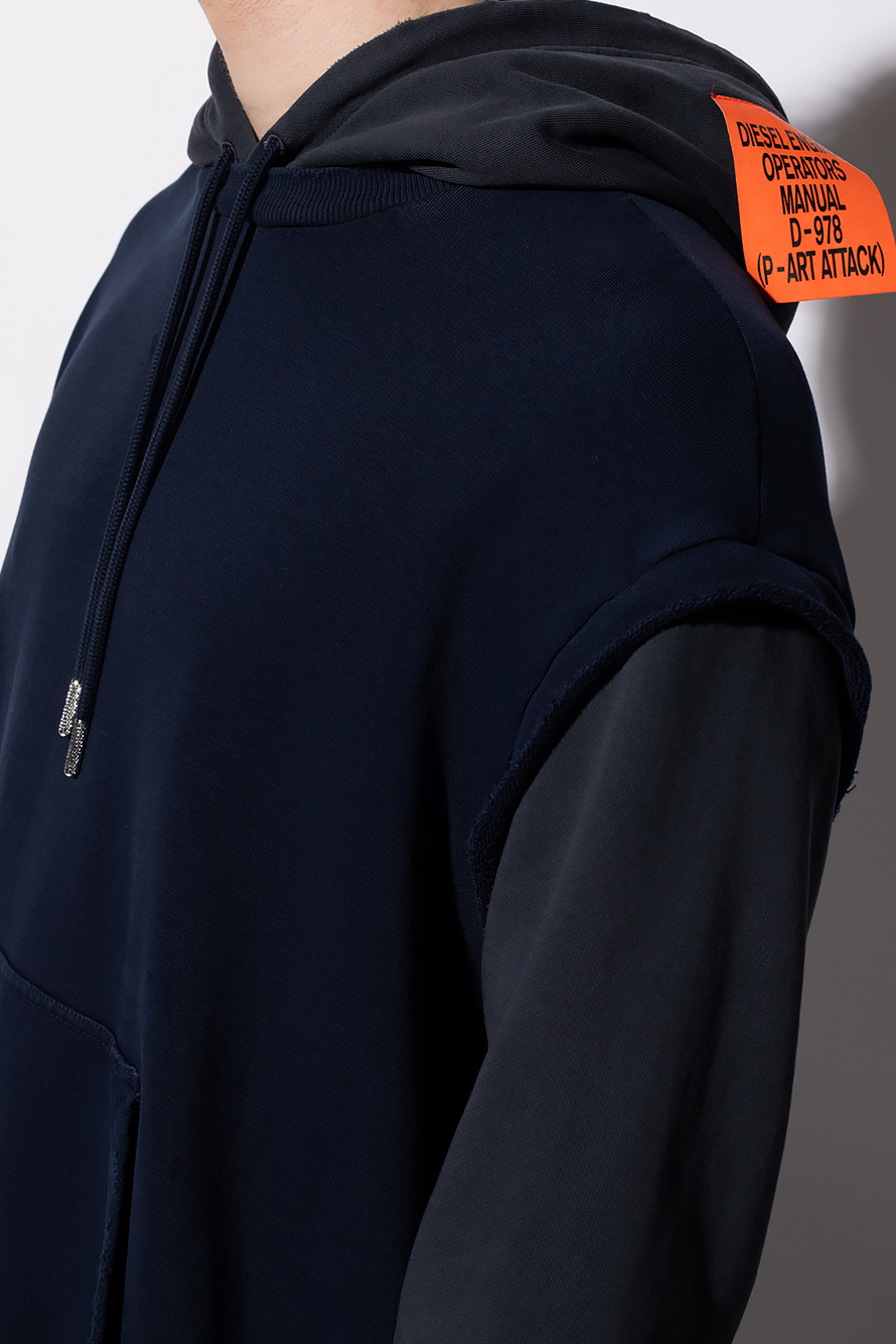 Diesel Patched hoodie