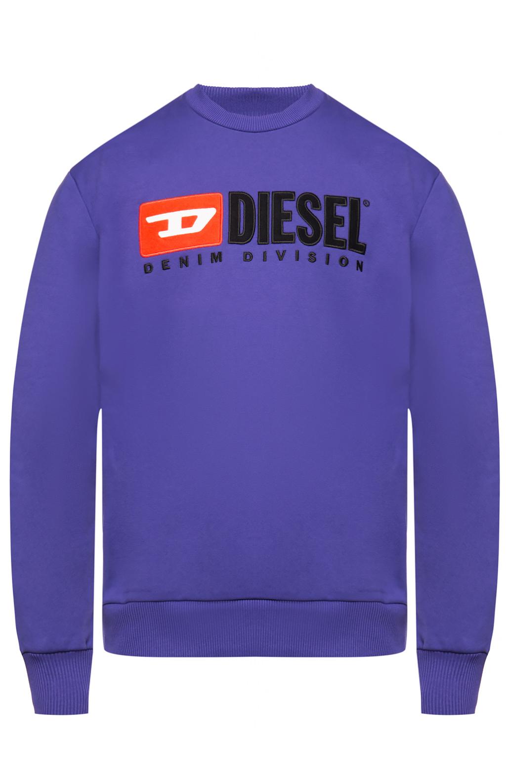 diesel sweatshirt purple