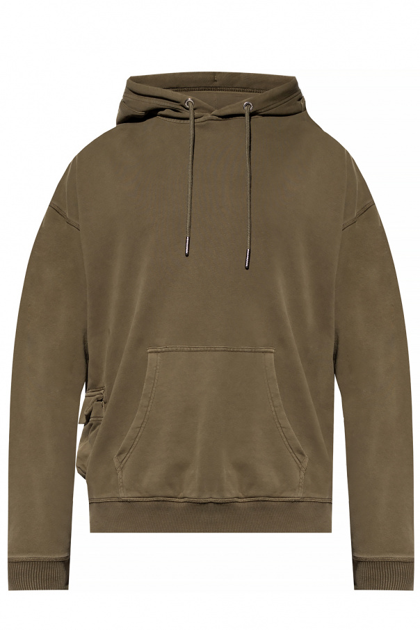 Diesel Packable hoodie with multiple pockets