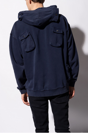 Diesel Essentials hoodie with multiple pockets