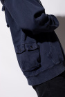 Diesel AMIRI bone-motif zip-up jacket Black