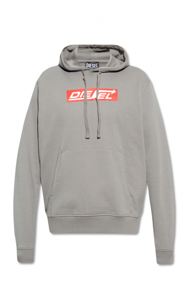 Diesel ‘S-Ginn’ hoodie fur with logo