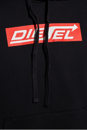 Diesel 'Topman Sort sweatshirt med Seoul-print