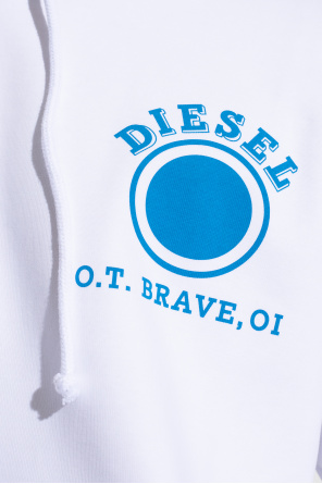 Diesel Bluza z logo ‘S-GINN-HOOD’