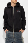 Diesel BLACK ‘S-GINN-HOOD-ZIP-DIV’ hoodie