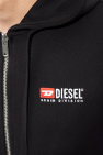 Diesel BLACK ‘S-GINN-HOOD-ZIP-DIV’ hoodie