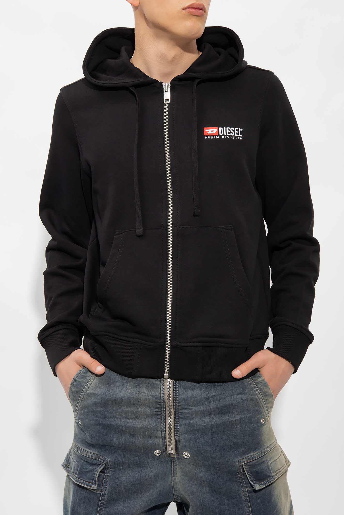 Diesel ‘S-GINN-HOOD-ZIP-DIV’ hoodie