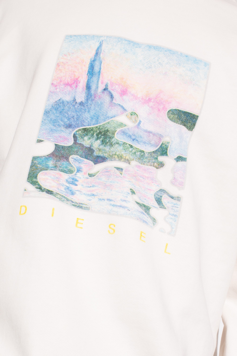 Diesel 'Love Moschino logo-debossed cotton T-shirt